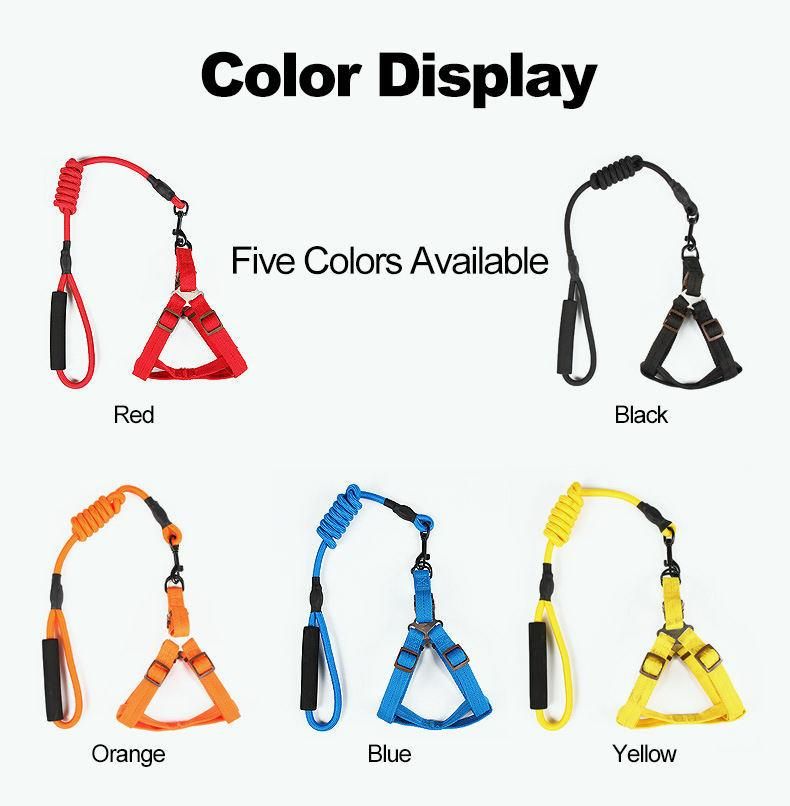 Best Selling Personalized Custom Pet Supply Most Popular Dog Collar, Dog Leash, Pet Harness Reversible Dog Harness Set
