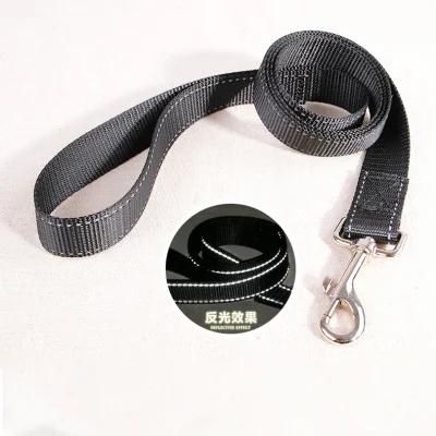 Drop Shipping Durable Handle Reflective Strip Pet Leash Dog Harness Leads