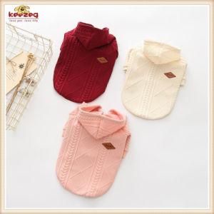 Three Colors Jacquard Pet Hoodies/Pet Dog Sweaters
