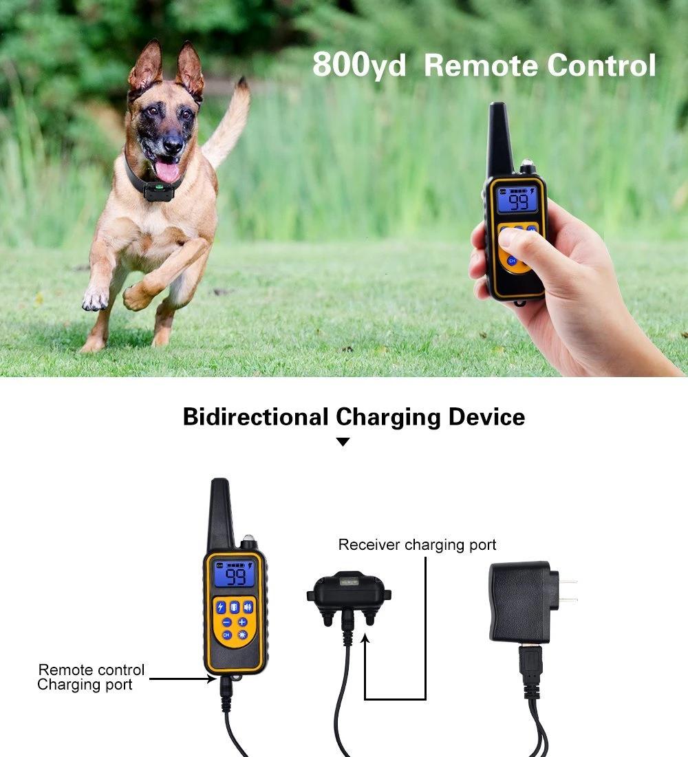 Walkie Talkie Remote Electric Shock Dog Training Collar