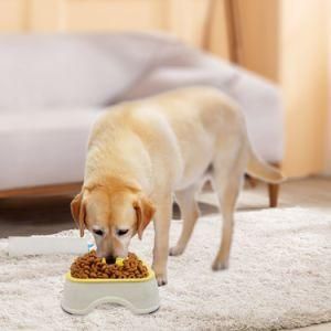 Slow Feeder Dog Bowl Wholesale Plastic Pet Food Bowl Cat Dogs Interactive Fun Feeder Slow Bowl Pet Product for Bailigao
