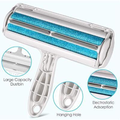 Efficient Animal Hair Removal Tool Dog &amp; Cat Fur Remover with Self-Cleaning Base Pet Hair Remover Roller