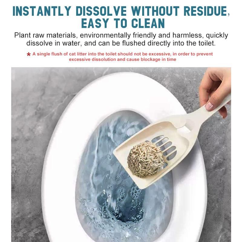 100% Biodegradable Incredible Cat Litter Odour Control Non Stick Gentle