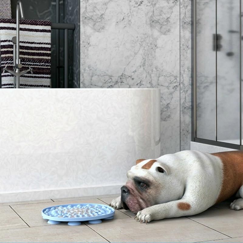 Silicone Dog Lick Mat Pet Slow Food Pet Feeder Supplies