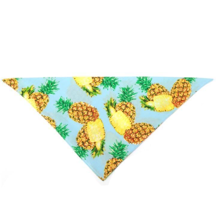 Dog Pineapple Bandana Pet Ananas Triangular Binder