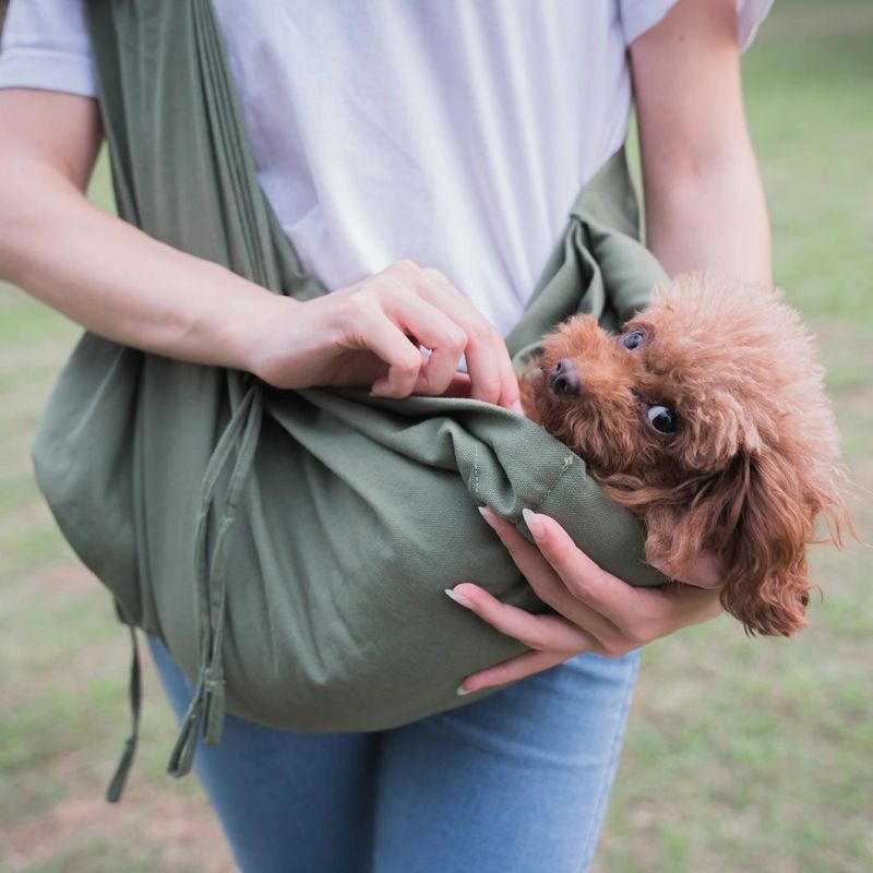Portable Adjustable Soft Comfortable Sling Bag Dog Cat Outdoor Wholesale Pet Product Three Colors