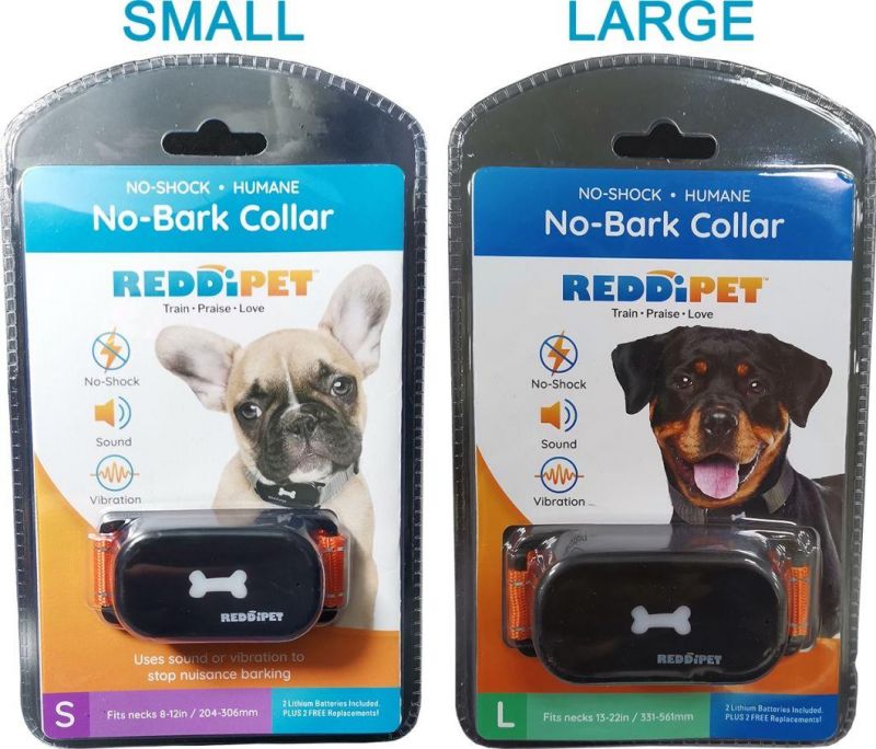 No-Bark Collar with Cr2032