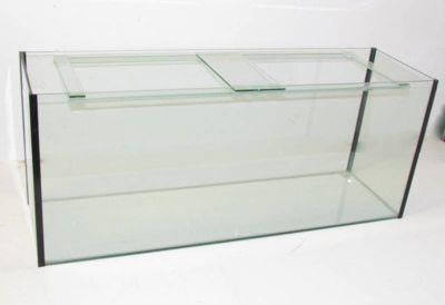 Tempered Glass Acrylic Aquarium Fish Tank with LED Light