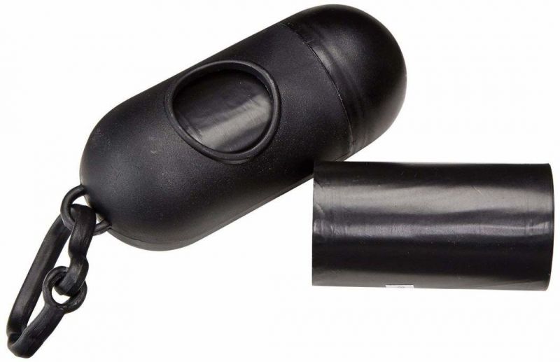 Dog Waste Bags with Dispenser and Leash Clip, Standard and Epi Additive (meets ASTM D6954-04 Tier 1)