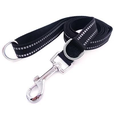 Promotional Amazon Hot Selling Safety Reflective Nylon Dog Collar Leash