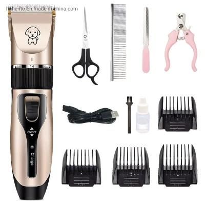 New Arrival Cordless Professional Pet Hair Trimmer Electric USB Cat Dog Pet Hair Clipper