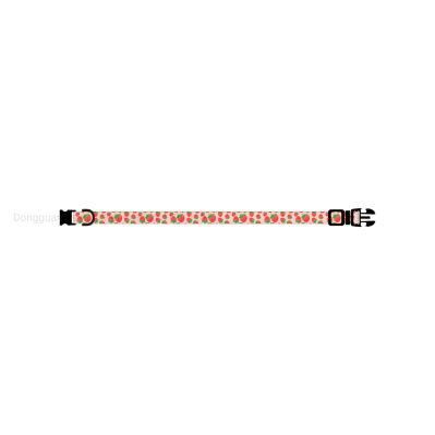 New Summer Fruit Series Pet Collar, Sweet Strawberry Collar