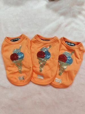 Glitter Embroider Puppy Tank Trading Company Selected Dog Clothing
