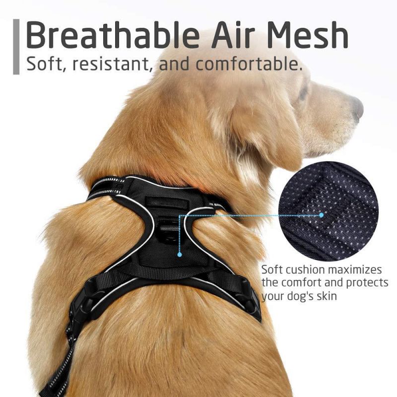 No-Pull Adjustable Outdoor Pet Vest Dog Harness