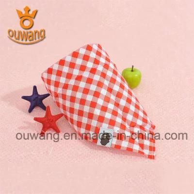 Promotional Custom Printed Logo Triangle Wholesale Dog Bandana