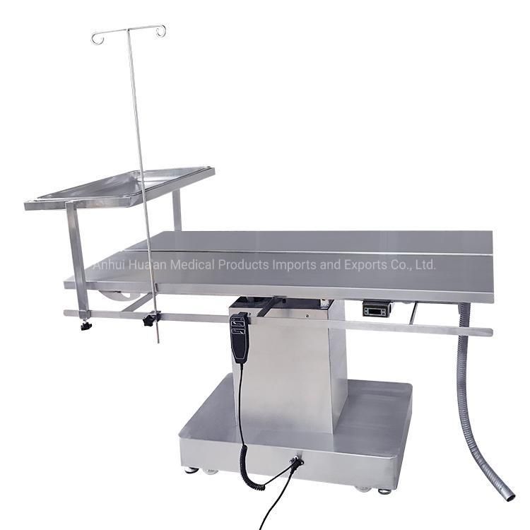 Best Price High Quality Vet Clinic/Hospital Stainless Steel Heated Function Pet Surgical Table