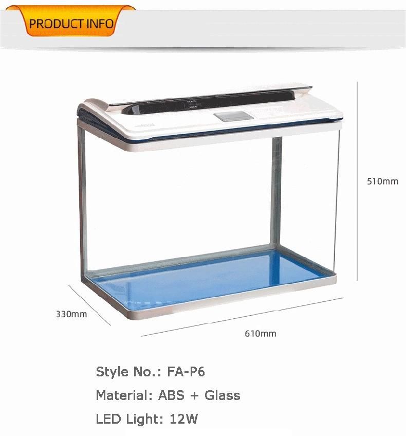 23-Gallon Aquarium Tank Kit with Water Temperature Displayed on Cover