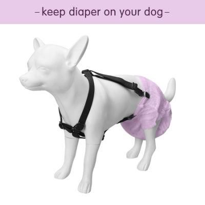2022 New Arrival Pet Supplies Dog Harness Manufacturers Adjustable Dog Suspenders All Pet Diapers Dog Diaper Suspenders