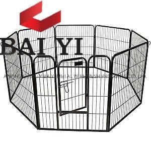 Pet Items Dogs Stainless Steel Dog Playpen Large Small Pet Dog Cage