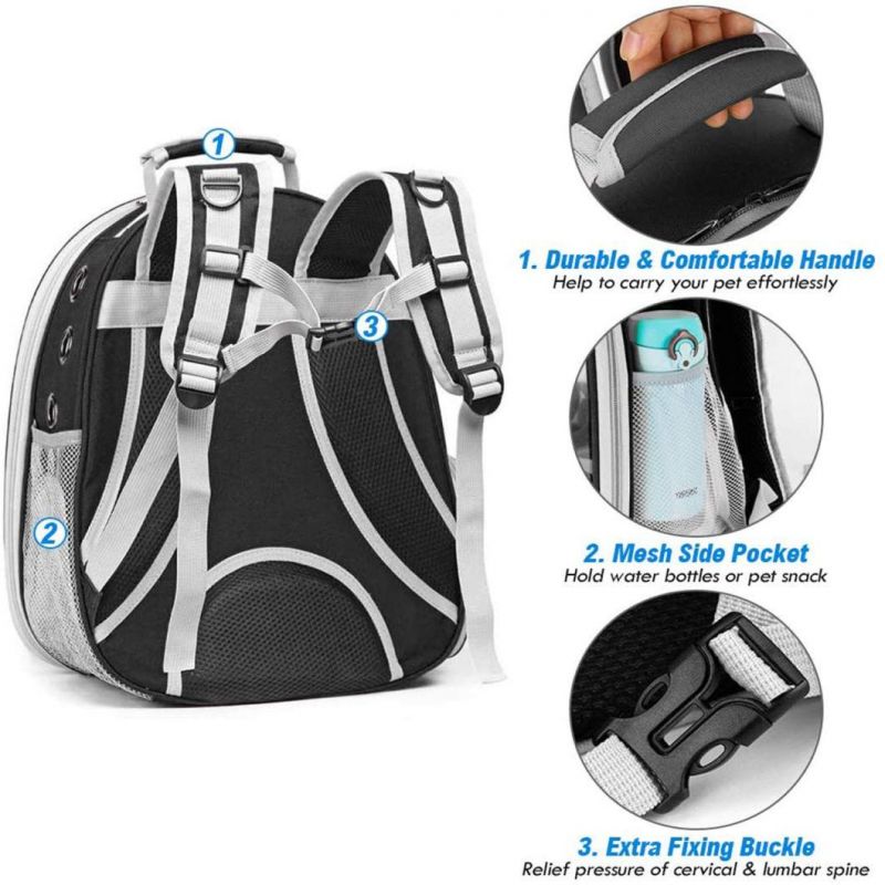Cat Backpack Carrier Bubble Bag for Hiking Travelling Camping