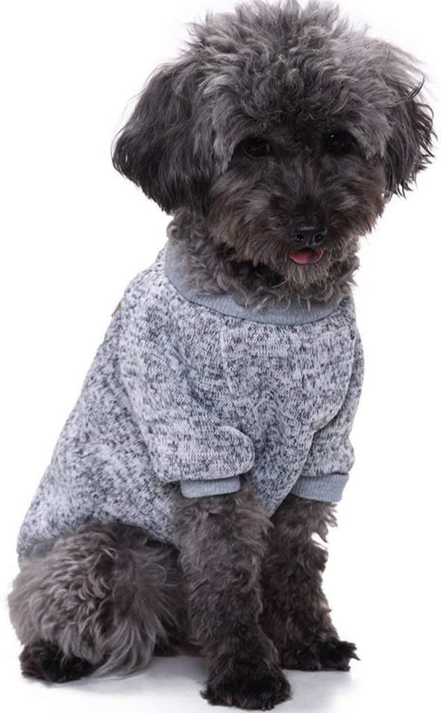 Soft material Durable Knitted Dog Sweater