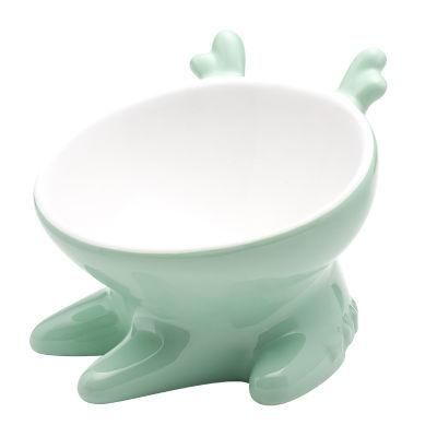 OEM Ceramic Cat Bowl Protect Cervical Spine Pet Bowl