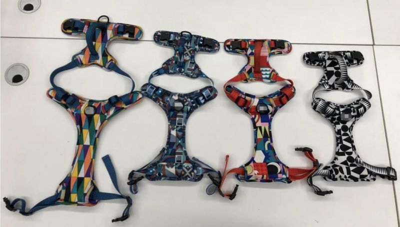 OEM Pet Products Full Sets of Harness Directly Factory Price Dog Harness Adjustable Dog Collar