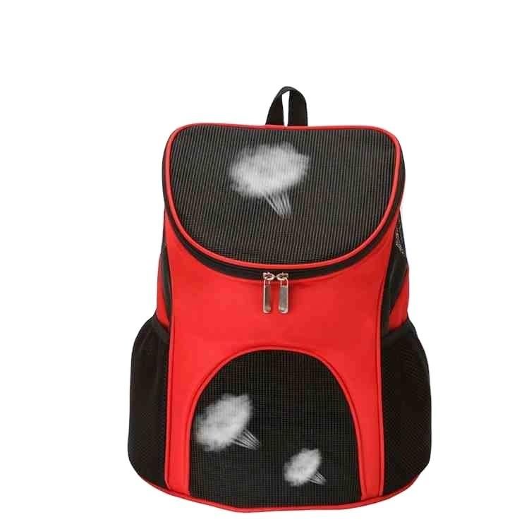 Pet Supplies Travel Pet Bag Backpack Portable Breathable Outdoor Chest Cat Dog Bag Soft Dog Pet Carrier Bag for Car Pet Bag