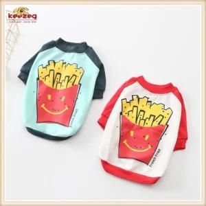 2018 Two Colors Cotton Pet Clothes with Elasticity / Pet Hoodies Pet Supply (KH0040)