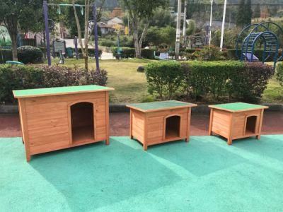 Wholesale Factory Wooden Weatherproof Pet Dog House Dog Kennel