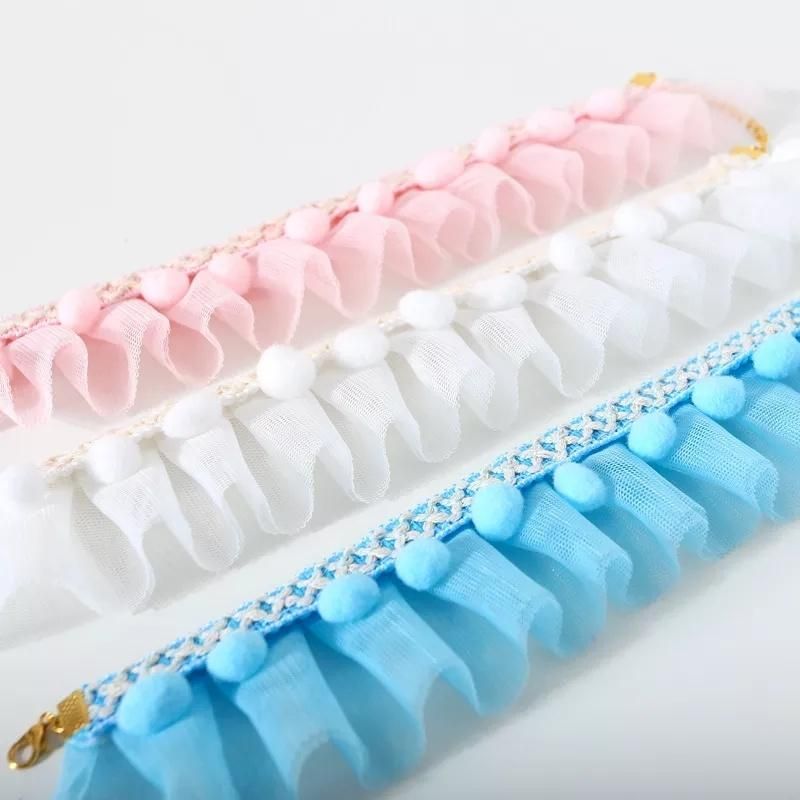 Sweet Princess Lace Bib Dog Cat Necklace Collar Decoration Adjustable Pet Accessories