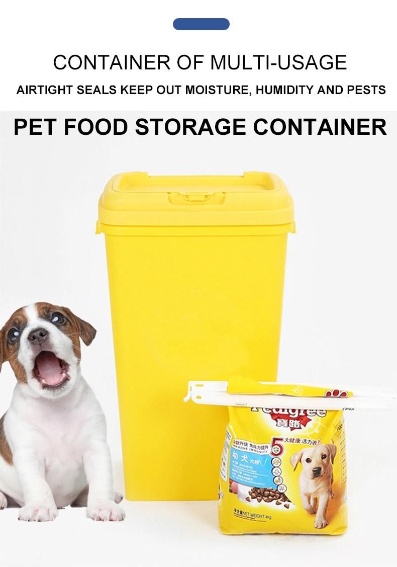 OEM 53lt 20kg Customized Dog Cat Pet Food Container