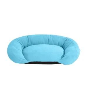 Cozy Soft Warm Removable and Washable Linen Memory Foam OEM Dog Bed