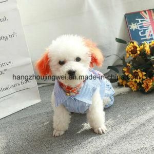 Strip Coat for Pet Spring Wearing Comfortable Outside Coat