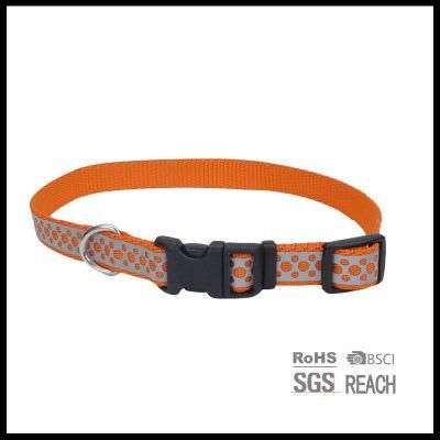 Cheap Reflective Imprinted Safety Pet Dog Cat Puppy Collar