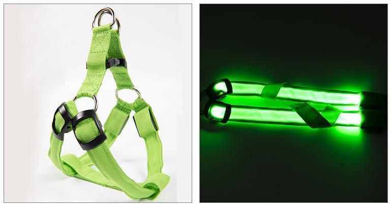 Wholesale Hot Sell High Quality LED Dogs Pets Harness