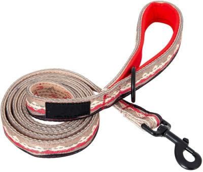 Highly Visible Reflective Webbing Soft Padded Dog Leash for Large Dog