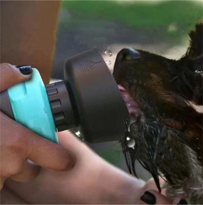 HDPE Portable Pets Water Cup Large Capacity Food Plastic Pet Cup