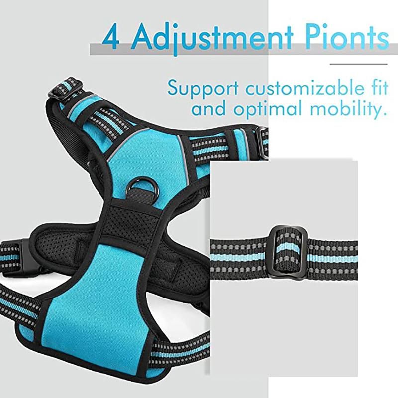 Large Adjustable Tactical Wholesale Custom Vest Dog Harness for Training