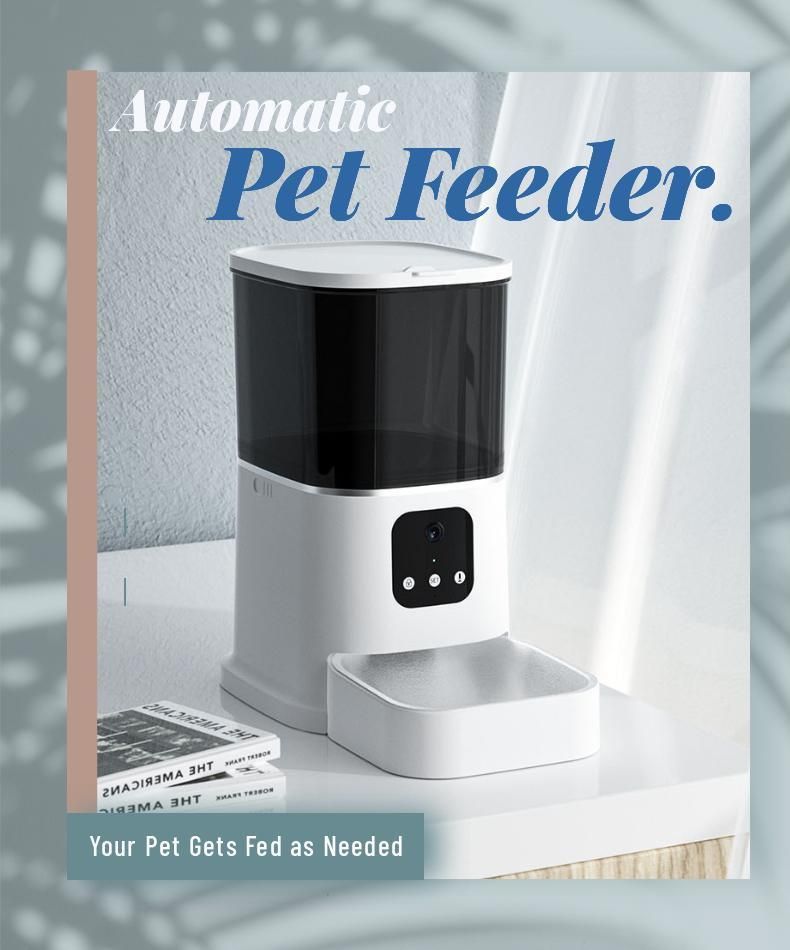 Automatic Pet Feeder with Programmable Timer Food Dispenser