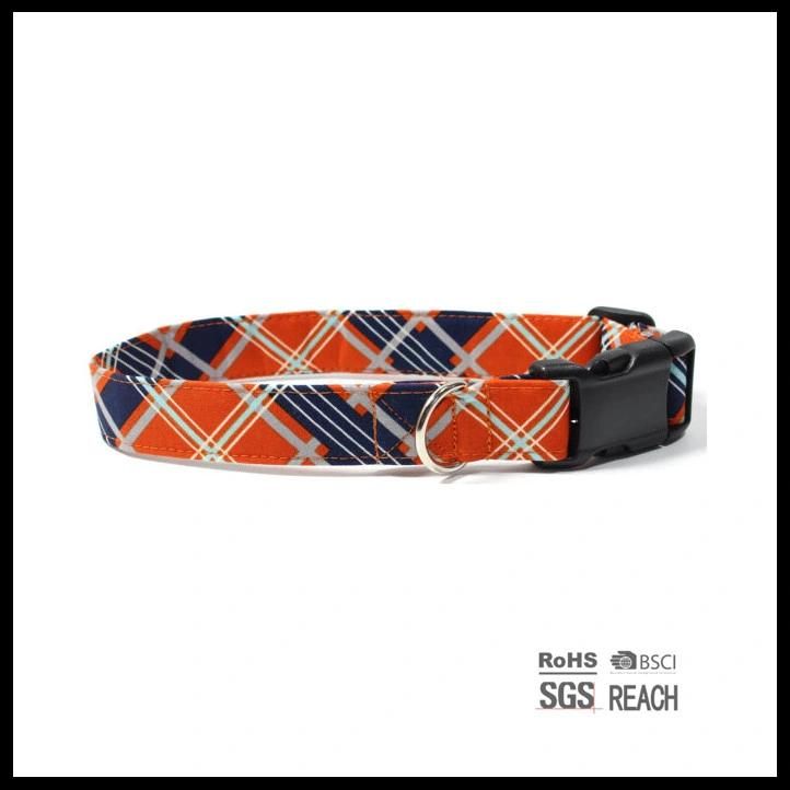 Fashion Pattern Canvas Eco-Friendly Pet Cat Dog Collars