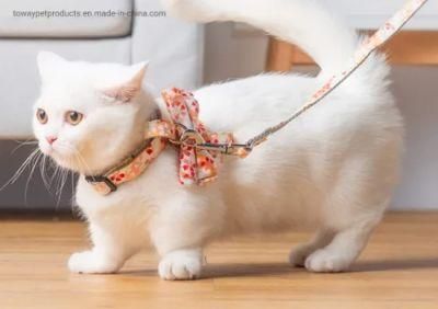 Beautiful Customised Puppy Kitten Cat Harness and Matching Leash