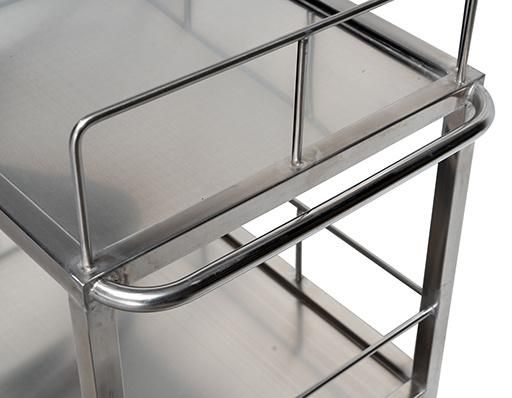 Best Sales Stainless Steel Trolley with Drawers Pet Surgery Table Examination Veterinary Equipment