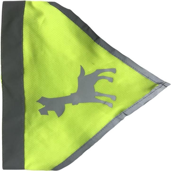 Adjustable Pet Dog Bandana Reflective Dog Triangle Scarf Pet Dog Bandana