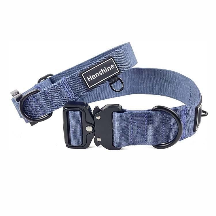 ODM Wholesale Amazon Hot-Selling Heavy-Duty Tactical Dog Collars, Quick Release and Customizable Collares PARA Perros