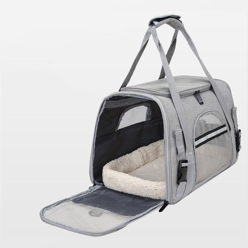 Outdoor Travel Lightweight Pet Carriers Dog Cat Puppy Carrier Tote Bag Portable Wholesale Cat Bag