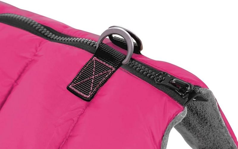 Warm Small Dog Sweater with Zipper Closure
