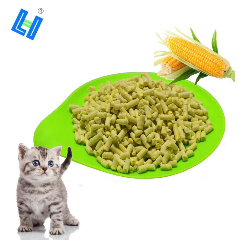 Flushable Corn Cat Litter with Easy Clump