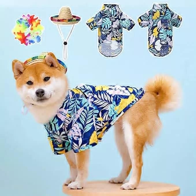 New Design Lovely Sleeveless Vest Pet Dog Summer Shirt Cooling Large Dog Tshirts Animal Dog Shirt