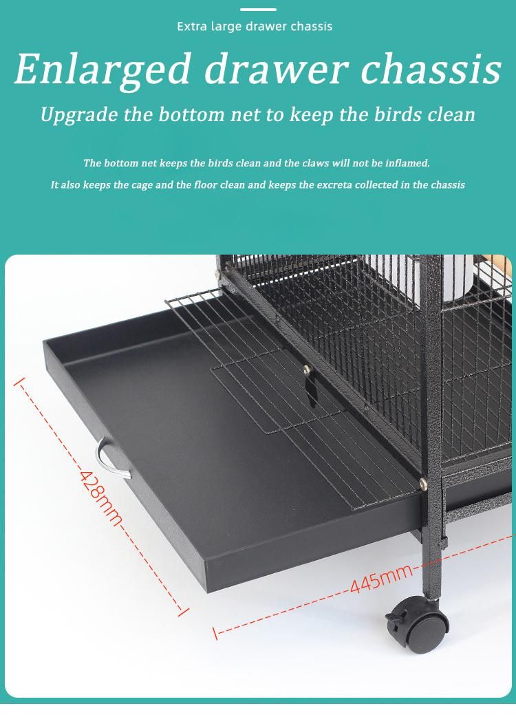 Wholesale Large Stainless Steel Aviary Bird Cage